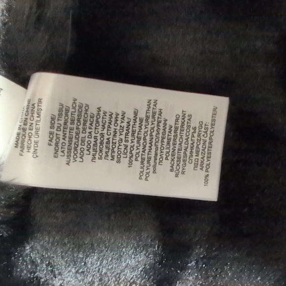 Ralph Lauren Black Leather Jacket Motorcycle Style - Picture 4 of 11